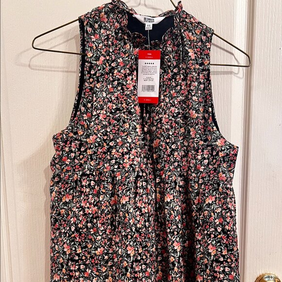 BB Dakota by Steve Madden Dresses & Skirts - NWT BB Dakota Sleeveless Black Floral Dress      Size XS